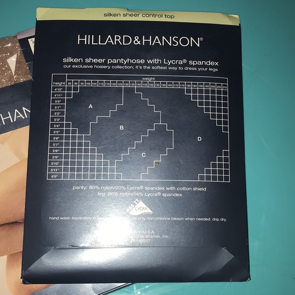 NWT Hillard & Hanson sheers ~ Set of three - Picture 4 of 7